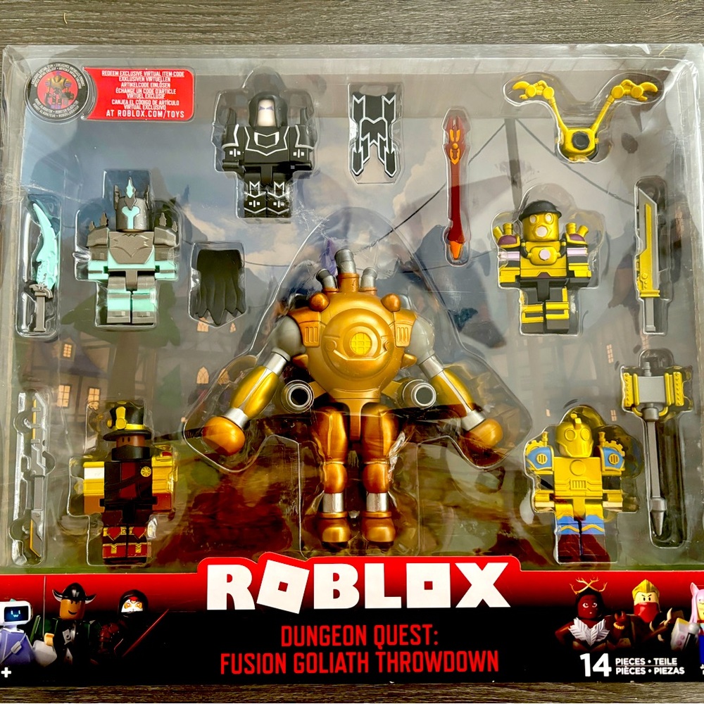 NEW Dungeon Quest Roblox Figures